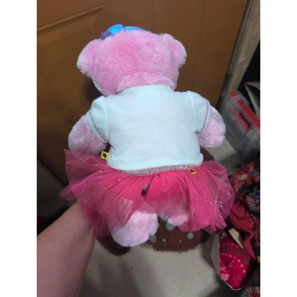 Vtg. Build A Bear Disney Princess Pink Glitter‎ Tutu 17